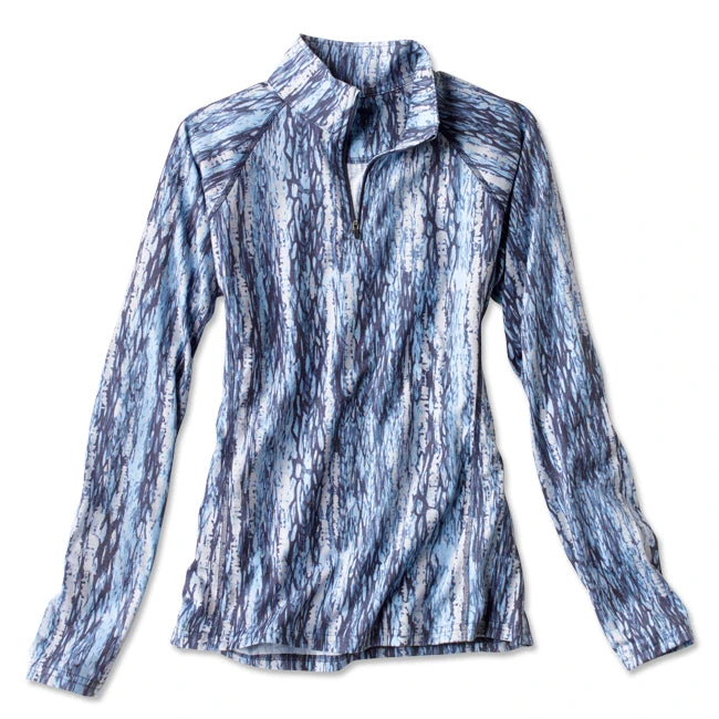 Orvis WOMEN'S Drirelease Quarter Zip Long Sleeve Off The Water 5 Orvis WOMEN'S Drirelease Quarter Zip Long Sleeve Off The Water