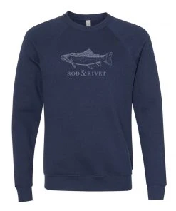 Rod & Rivet Off The Water Rod And Rivet Brook Trout Sweatshirt