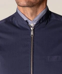 Eton Blue Wind Vest Off The Water