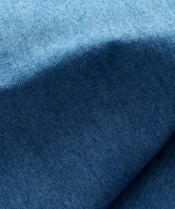 Eton Mid Blue Lightweight Denim Shirt SLIM FIT Off The Water