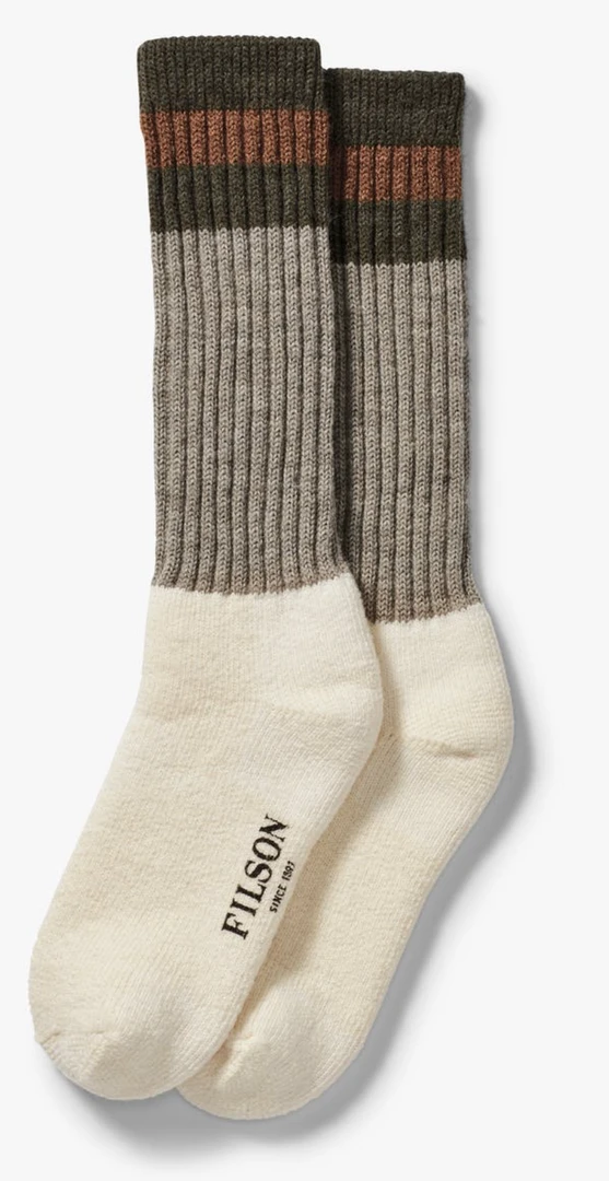 Filson 1970's Logger Thermal Socks 1 Filson 1970's Logger Thermal Socks