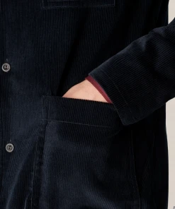 Off The Water Eton Cotton Corduroy Overshirt