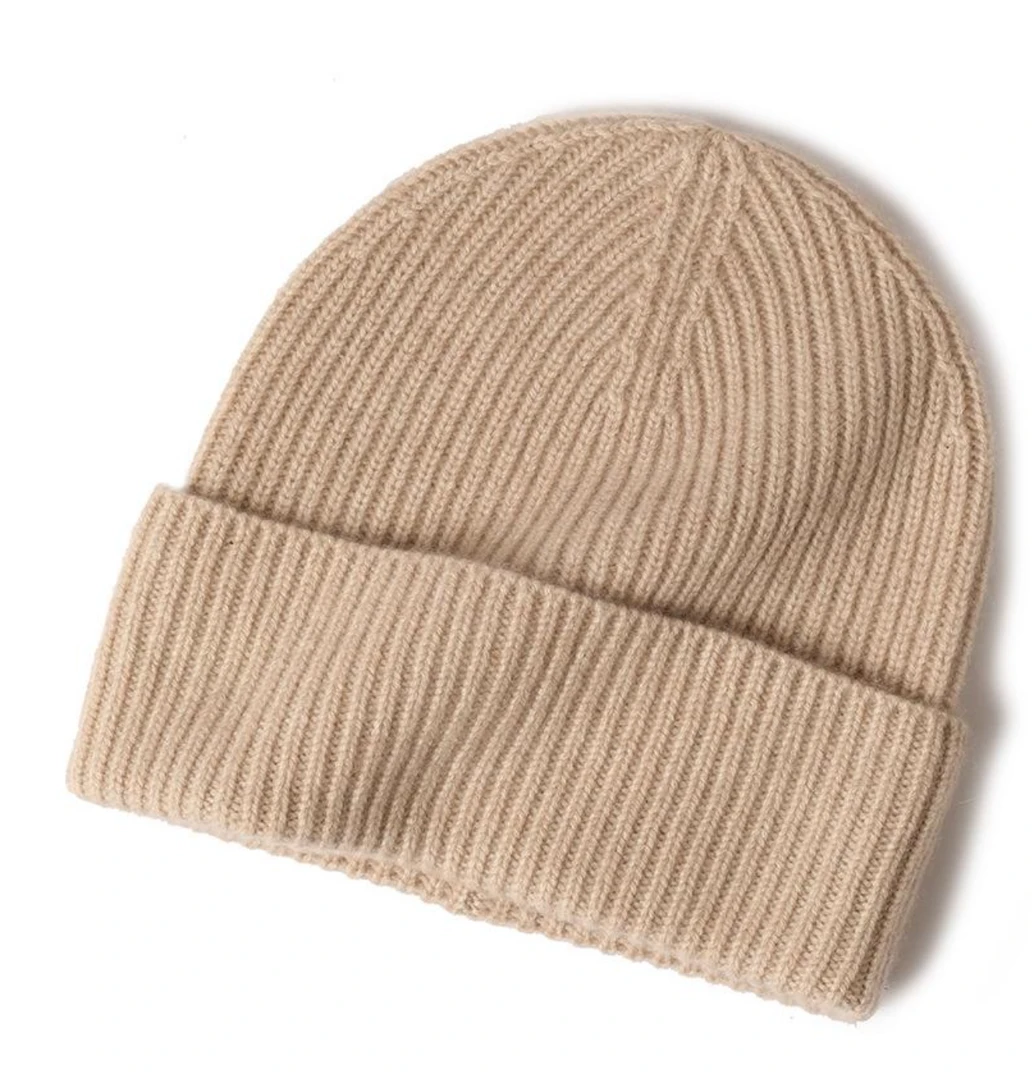Hommard Cashmere Beanie Tan 1 Hommard Cashmere Beanie Tan