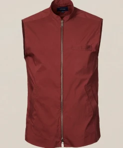 Eton Wind Vest In Red Off The Water