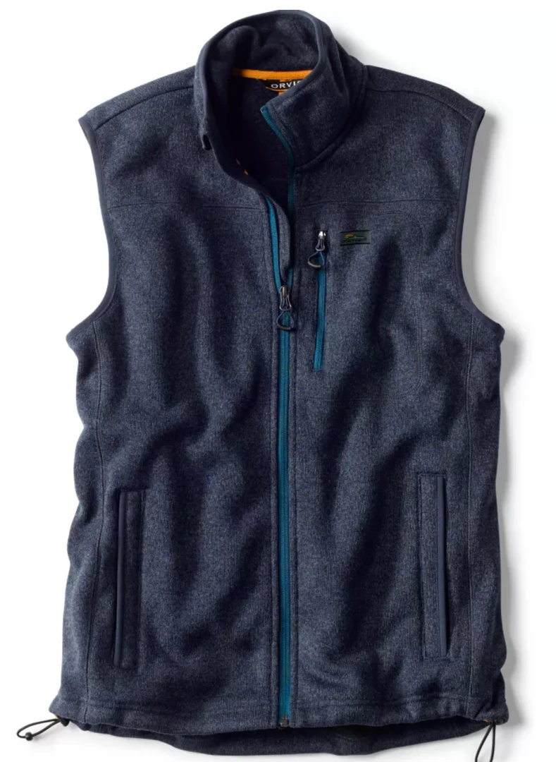 Orvis Recycled Sweater Fleece Vest 1 Orvis Recycled Sweater Fleece Vest