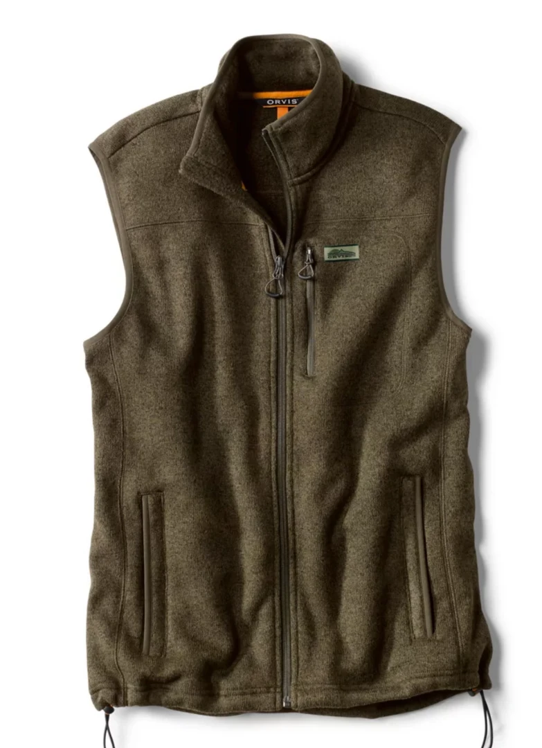 Orvis Recycled Sweater Fleece Vest 3 Orvis Recycled Sweater Fleece Vest