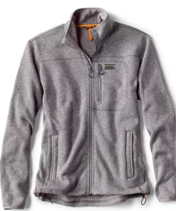Rod & Rivet Off The Water Orvis Recycled Sweater Fleece Jacket