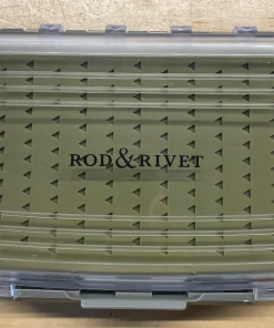 Rod And Rivet Double Sided Waterproof Fly Box Silicon 7.5in