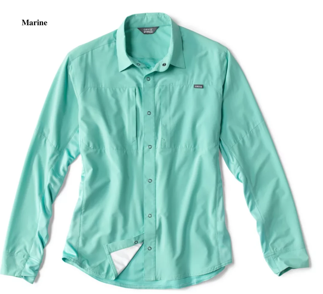Orvis Men's Pro Hybrid Long Sleeve Shirt Off The Water 2 Orvis Men's Pro Hybrid Long Sleeve Shirt Off The Water