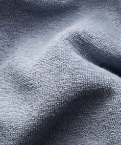 Off The Water Eton Terry Polo Shirt Blue -SLIM Fit