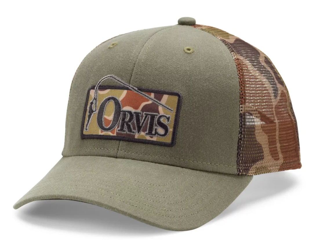 Orvis Bent Rod Badge Hat Camo Off The Water 1 Orvis Bent Rod Badge Hat Camo Off The Water