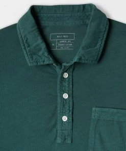 Rod Rivet Sales Shop 22 Casual Shirts Billy Reid Pensacola Polo Forest Green