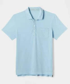 Rod Rivet Sales Shop 30 Casual Shirts Billy Reid Pensacola Polo Sky Blue