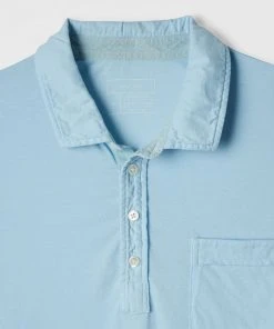 Casual Shirts Billy Reid Pensacola Polo Sky Blue